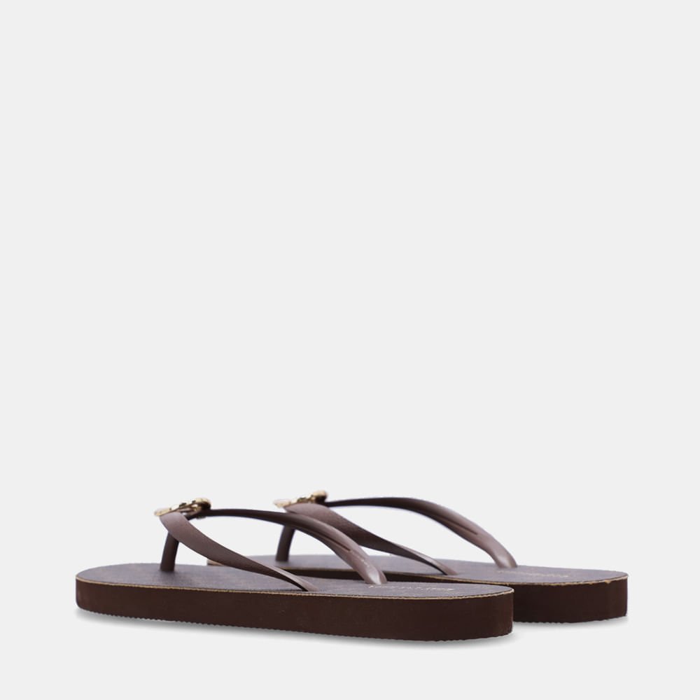 Chinelo Injetado Rubber Tâmara - 60580001 Mocca 3