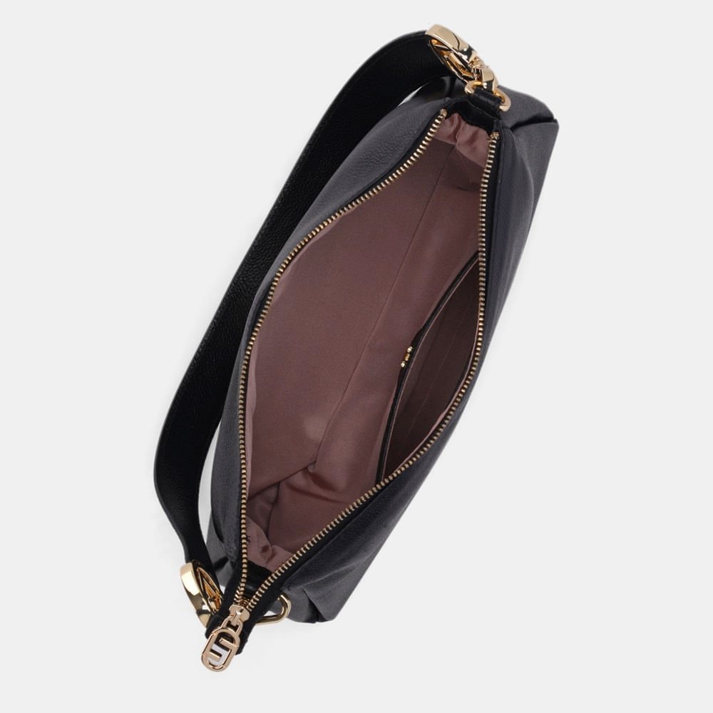 Bolsa Baguete Pequena New Ridge Preto - 2000778 Preto 4