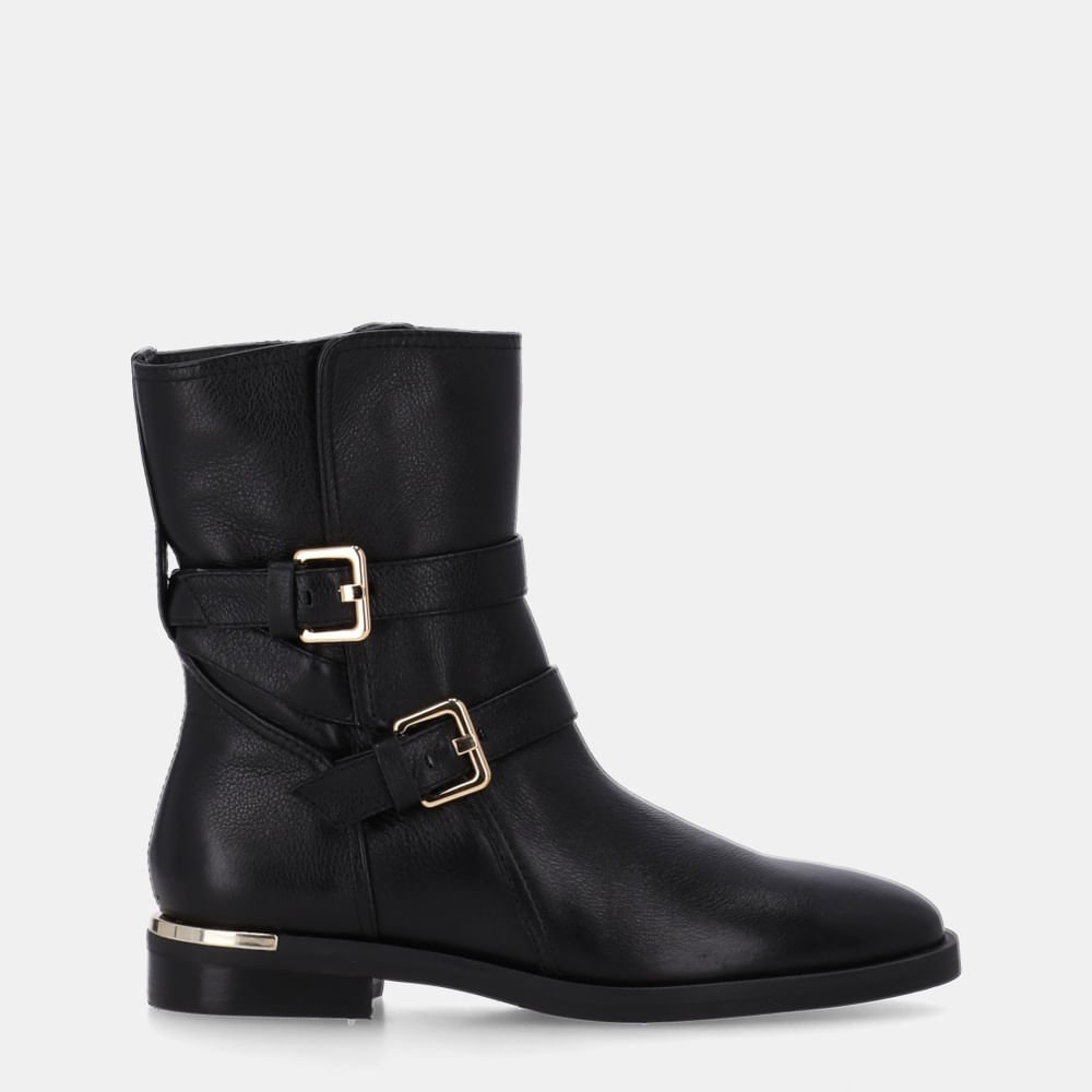 Bota Cano Curto Saara Preto - 80450016