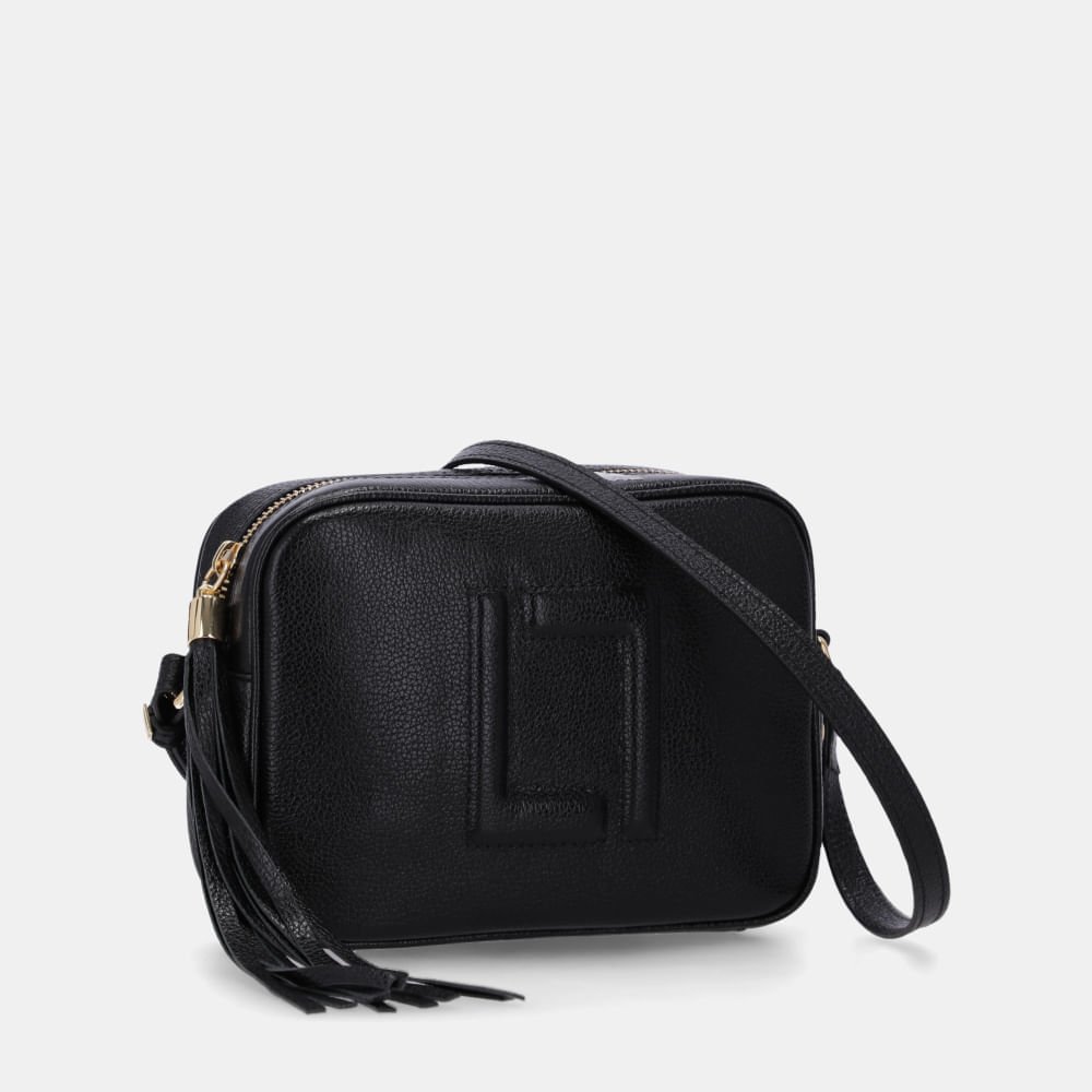 Bolsa Ellie Tiracolo Pequena New Ridge Preto - 10004962 Preto 4