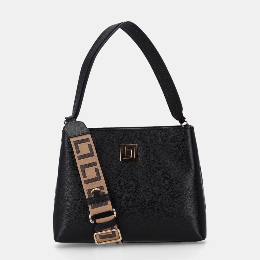 Bolsa Selena Tote Média New Ridge Preto - 2000468