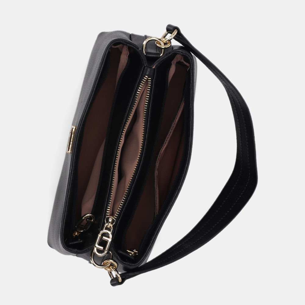 Bolsa Selena Tote Média New Ridge Preto - 2000468 Preto 4