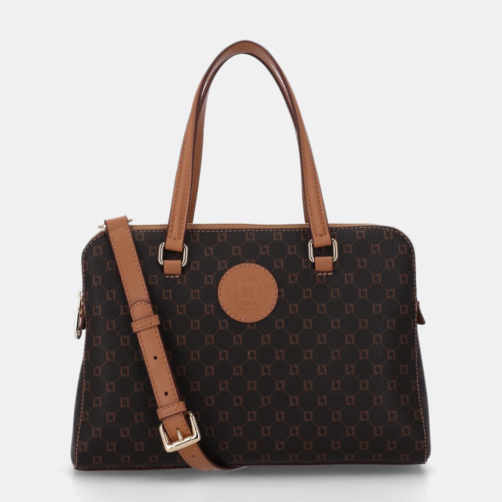 Bolsa Bella Tote Grande Monograma Mocca - 2000162