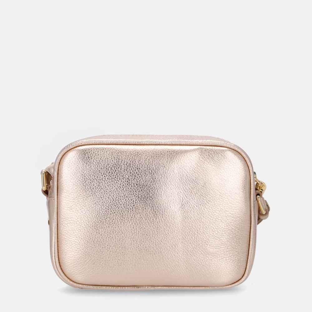 Bolsa Ellie Tiracolo Pequena Toscana Ouro - 10004962 Ouro 2