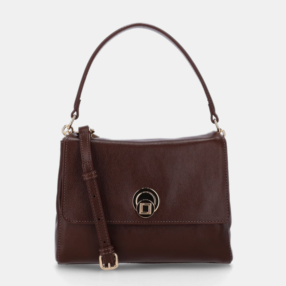 Bolsa Satchel Pequena Atacama Trufa - 2000876