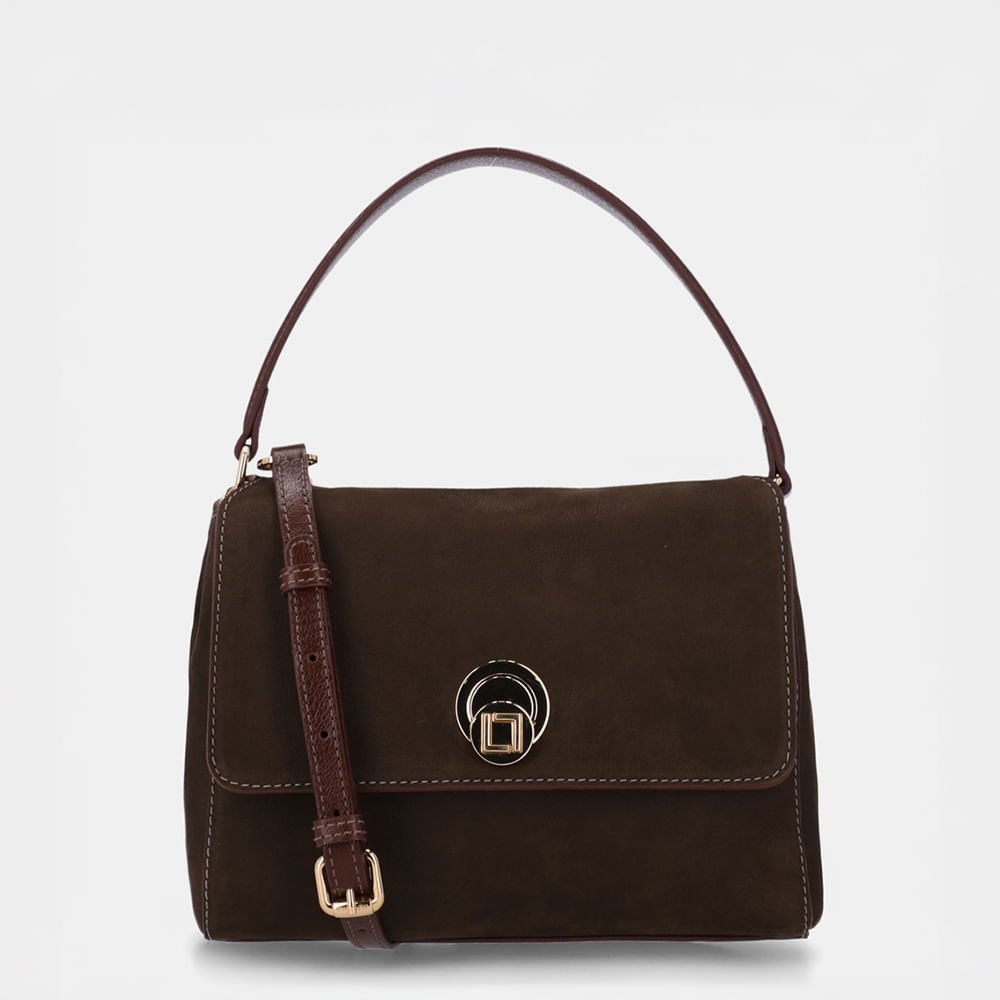 Bolsa Satchel Pequena Bison Éden - 2000876