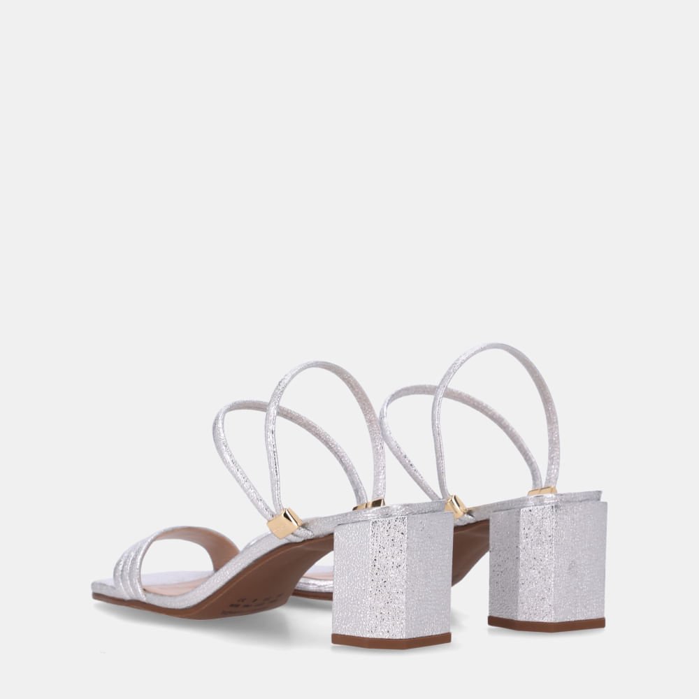 Tamanco Vênus Prata - 58330100 Prata 4