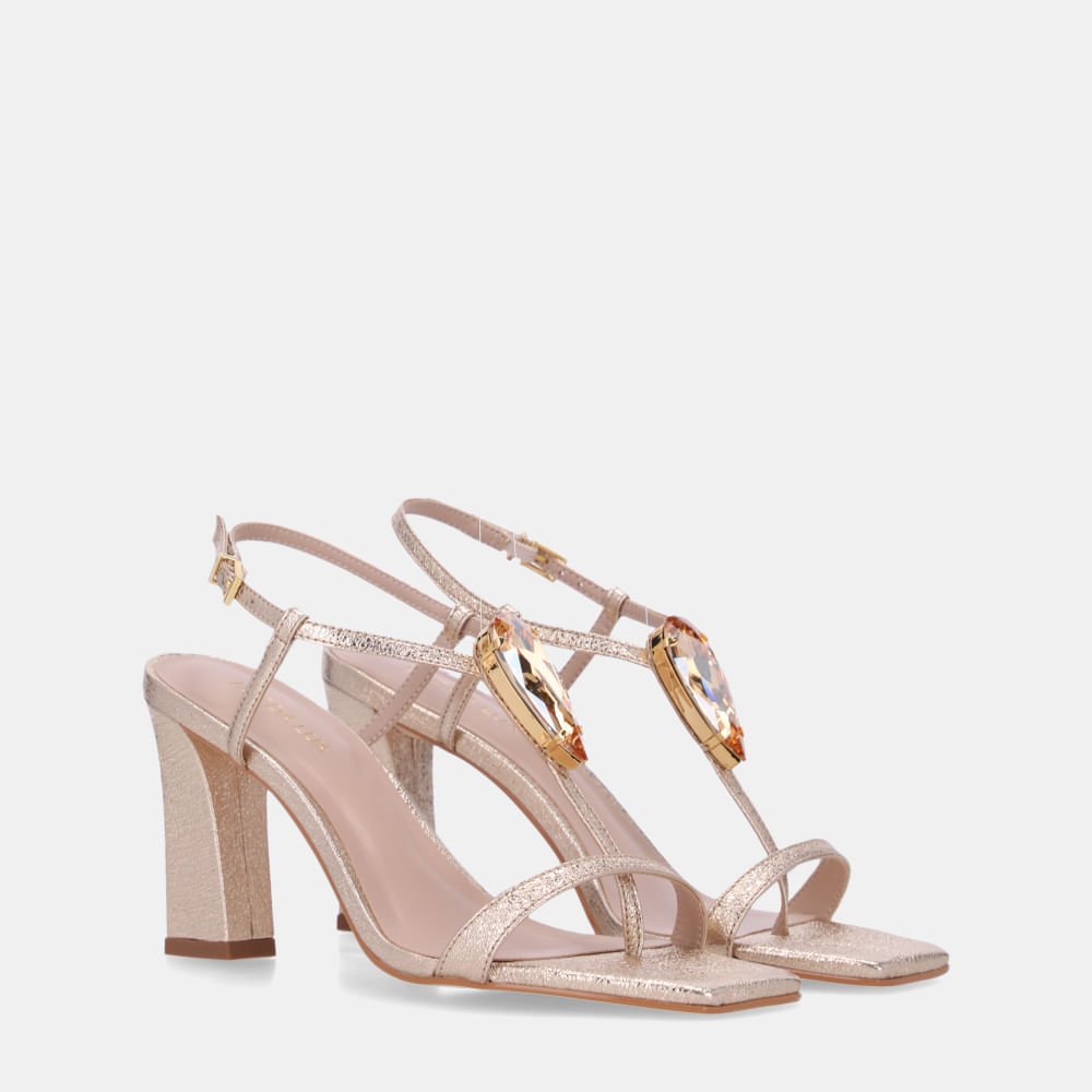 Sandália Salto Vênus Ouro - 80790014 Ouro 3