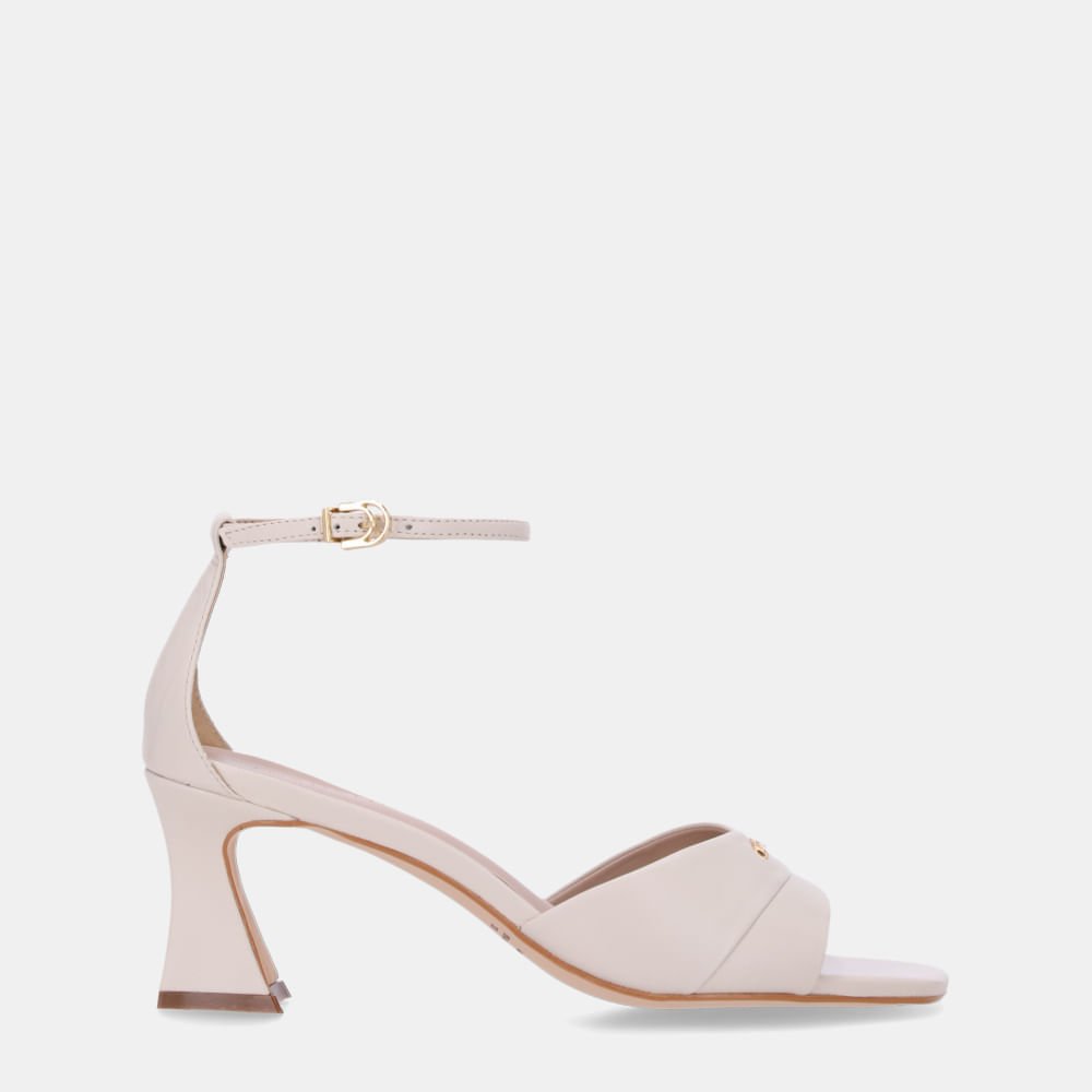Sandália Salto Pelica Panna - 60740007