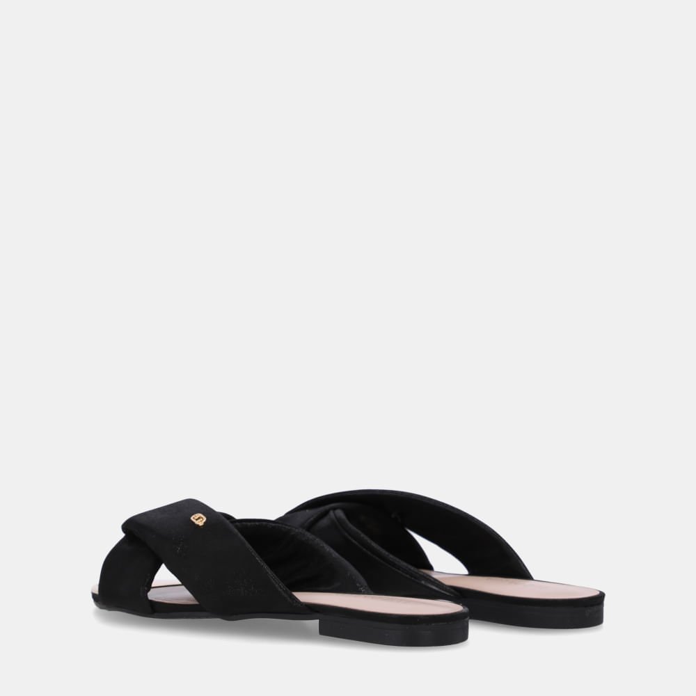 Chinelo Couro Puntini Preto - 53120036 Preto 3