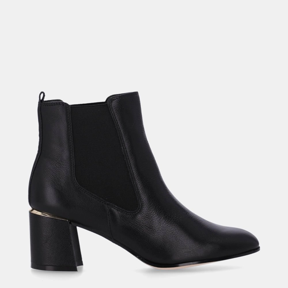 Bota Cano Curto Saara Preto - 80740011