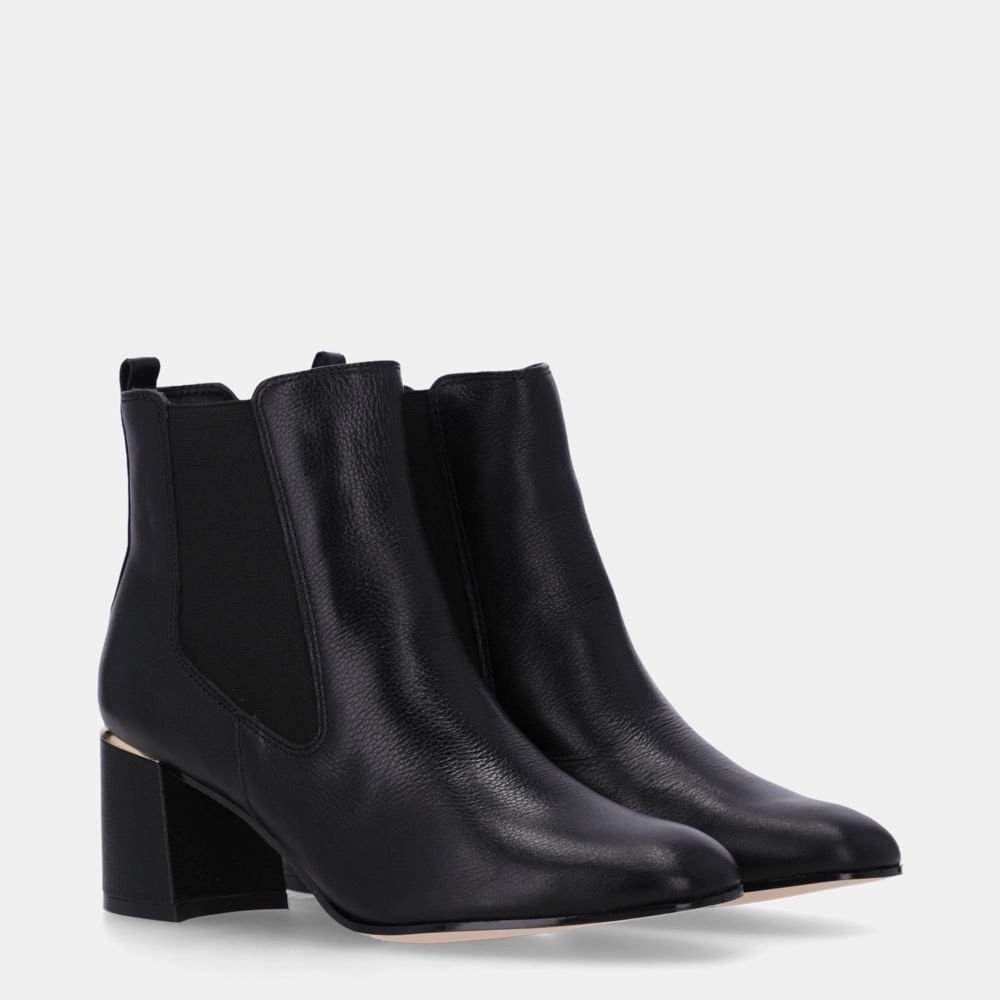 Bota Cano Curto Saara Preto - 80740011 Preto 3