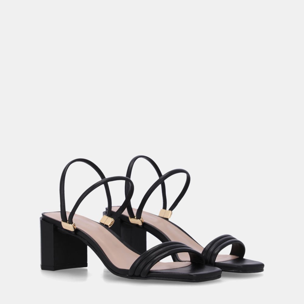 Tamanco Saara Preto - 58330100 Preto 3