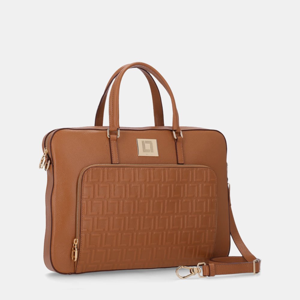 Bolsa Executiva Grande New Ridge Amêndoa - 10005594 Amendoa 3