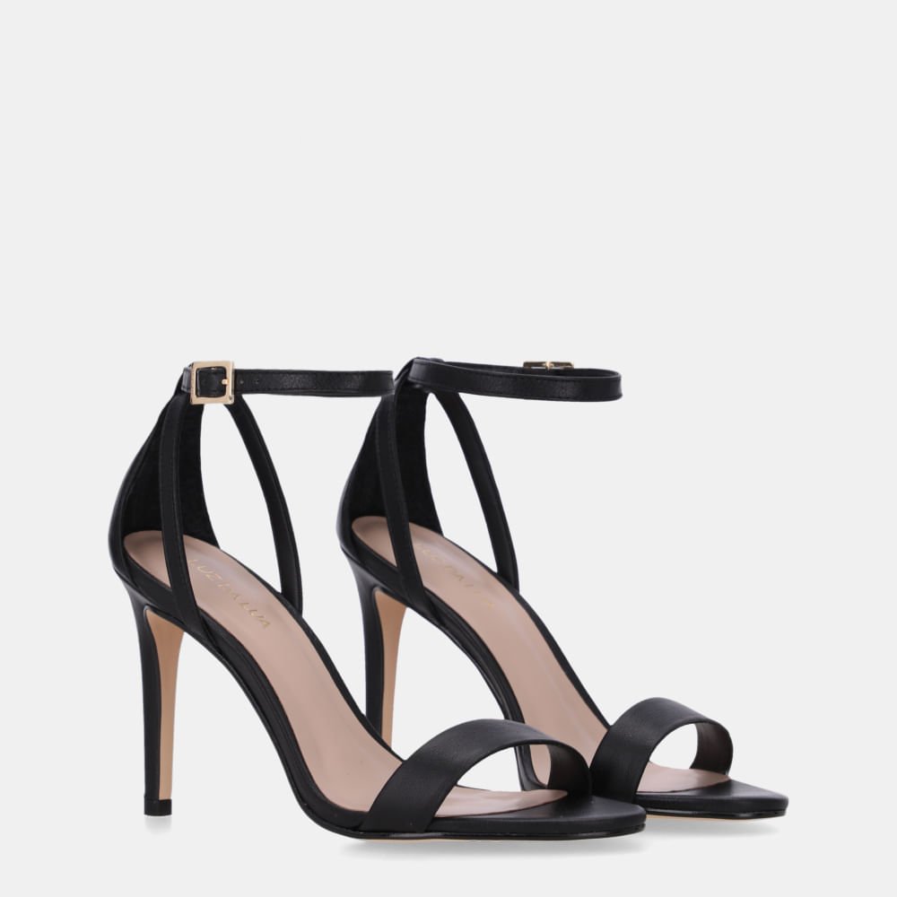 Sandália Salto Saara Preto - 55822800 Preto 2