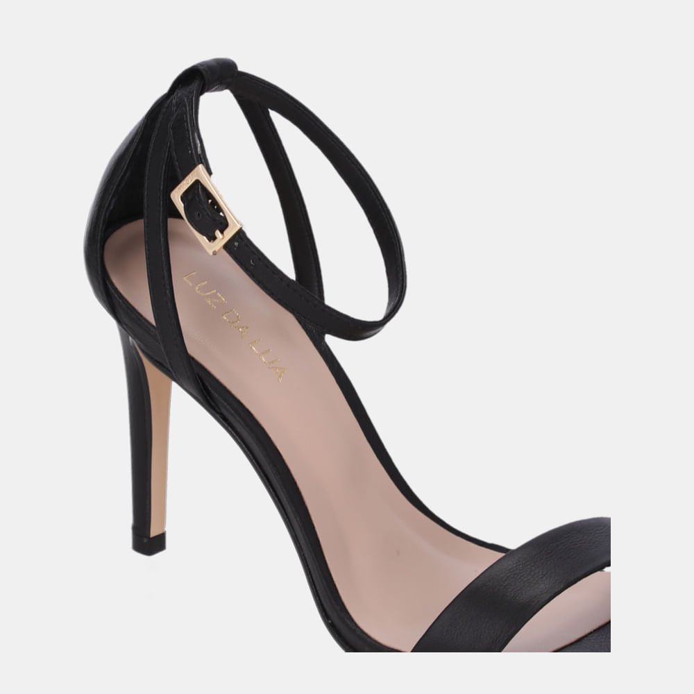 Sandália Salto Saara Preto - 55822800 Preto 4