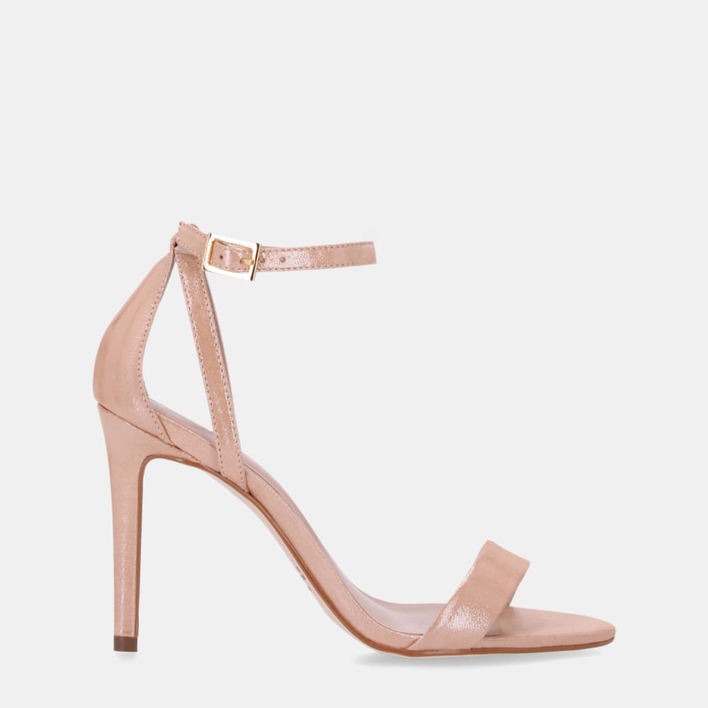 Sandália Salto Puntini Bege - 55822800