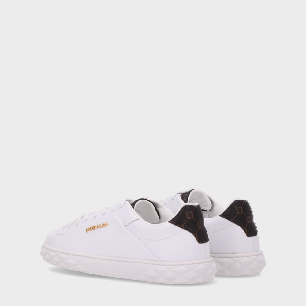 Tênis Monograma Mocca - 80900003 Branco/Mocca 4