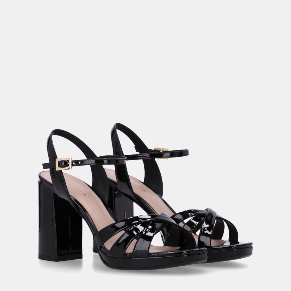 Sandália Salto Verona Preto-56730002 Preto 2