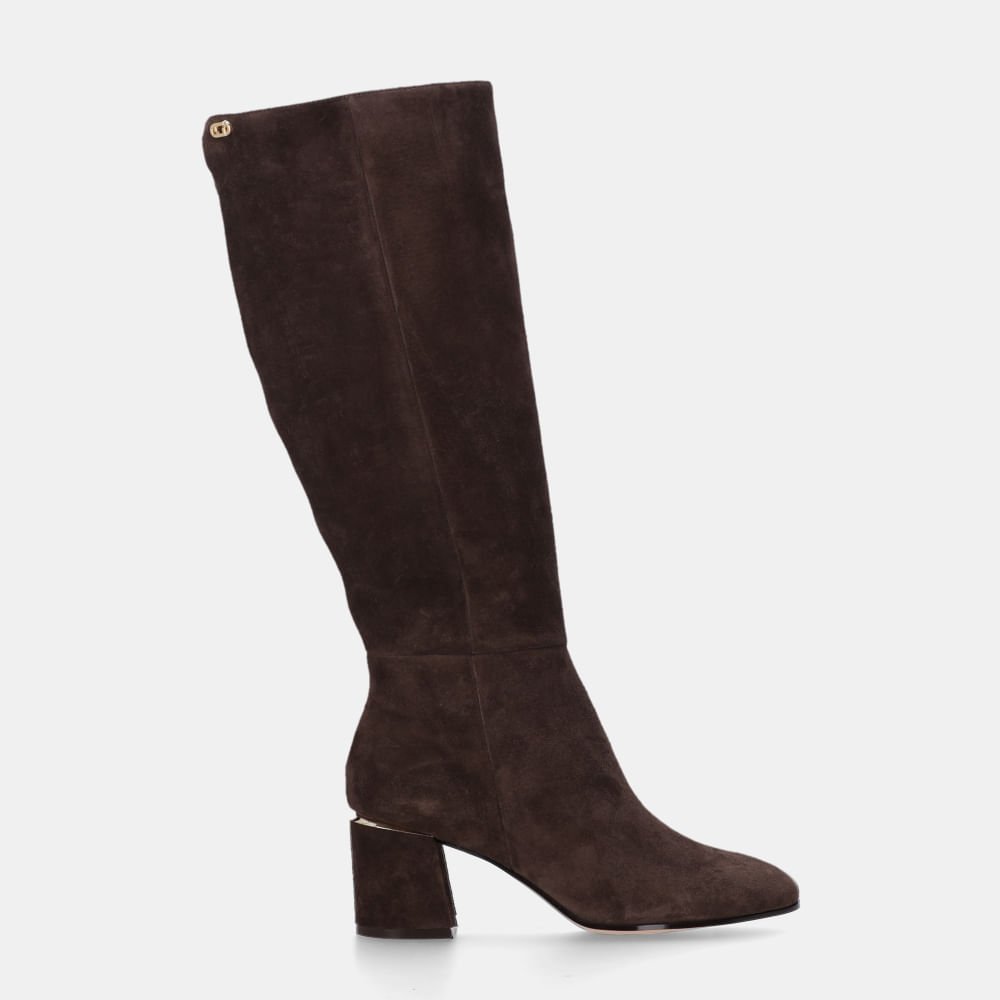Bota Cano Longo Camurça Cacau - 80740003
