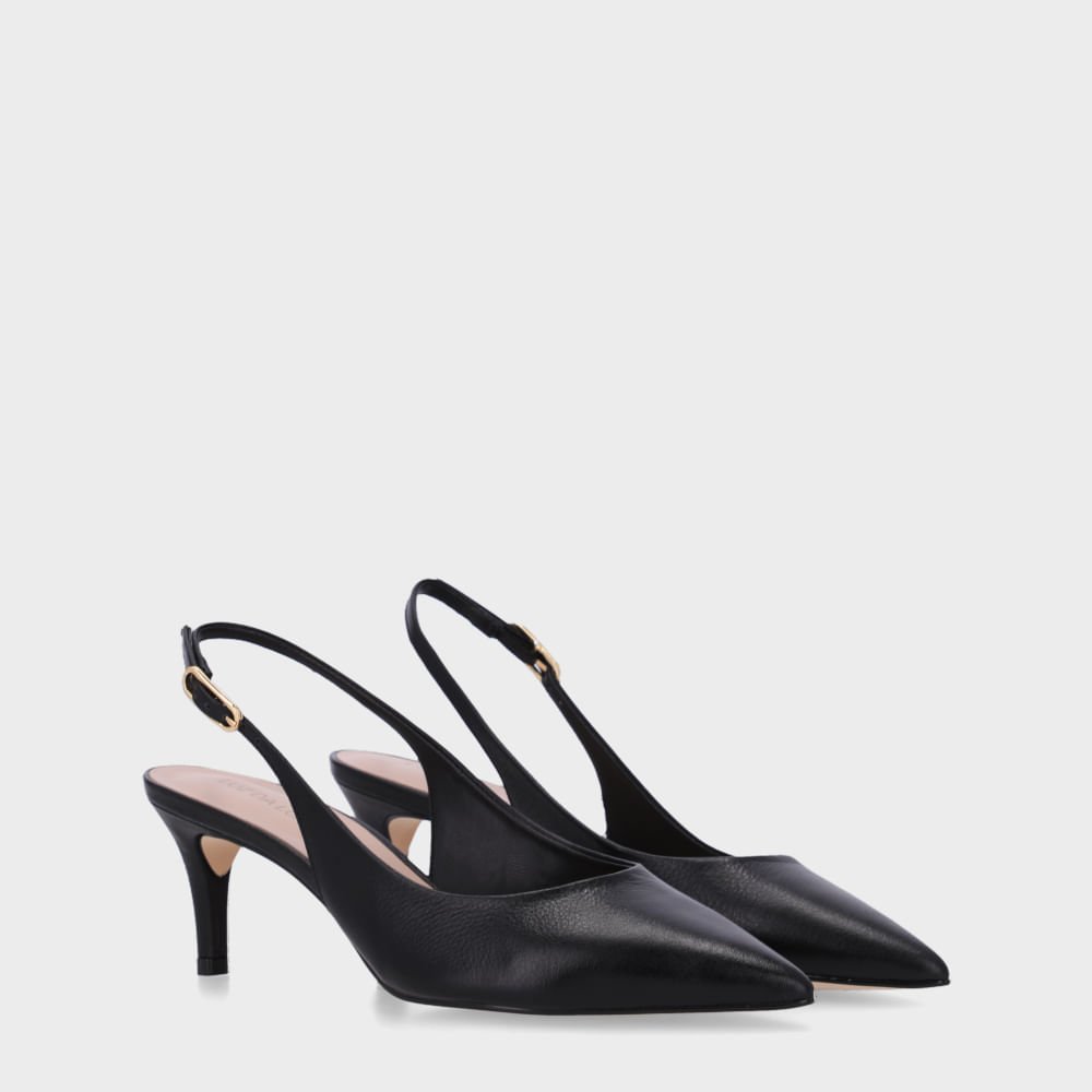 Slingback Saara Preto - 80830002 Preto 2