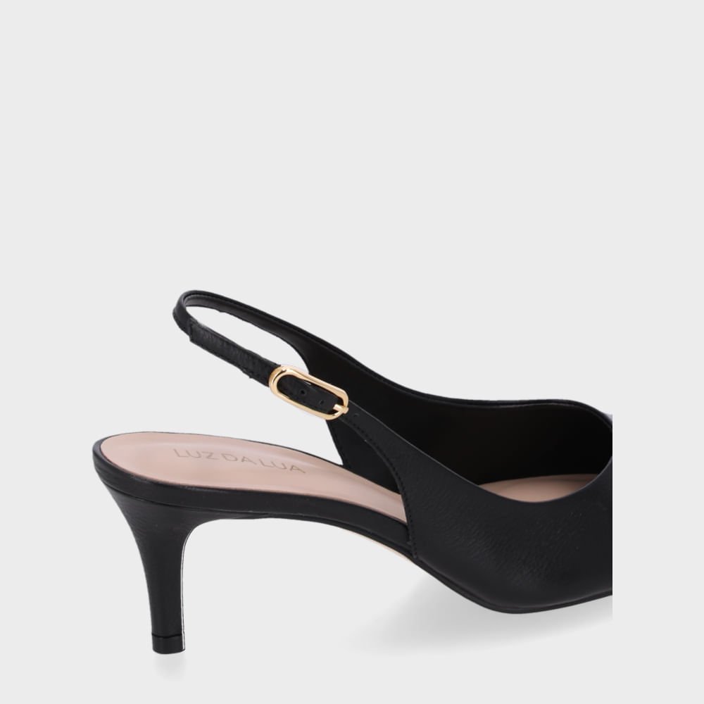 Slingback Saara Preto - 80830002 Preto 4