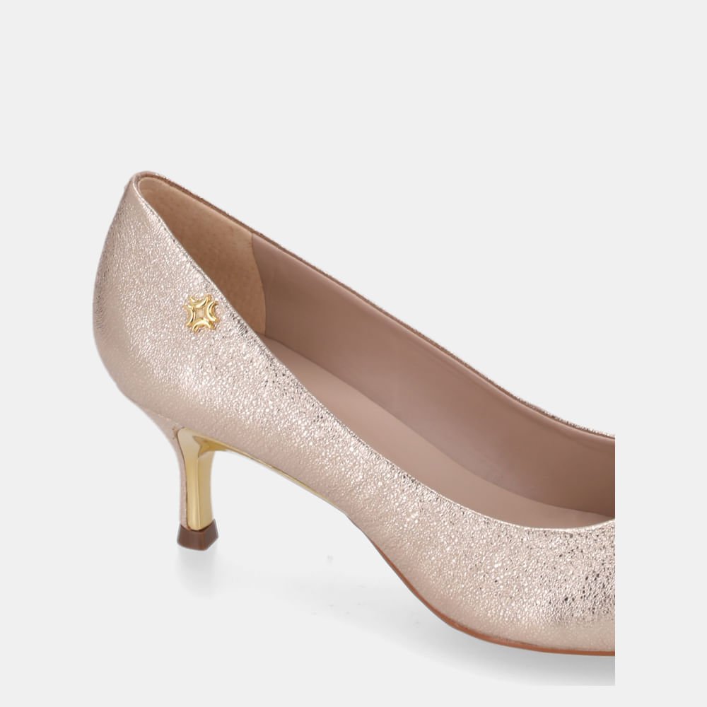 Scarpin Vênus Ouro - 58060700 Ouro 4