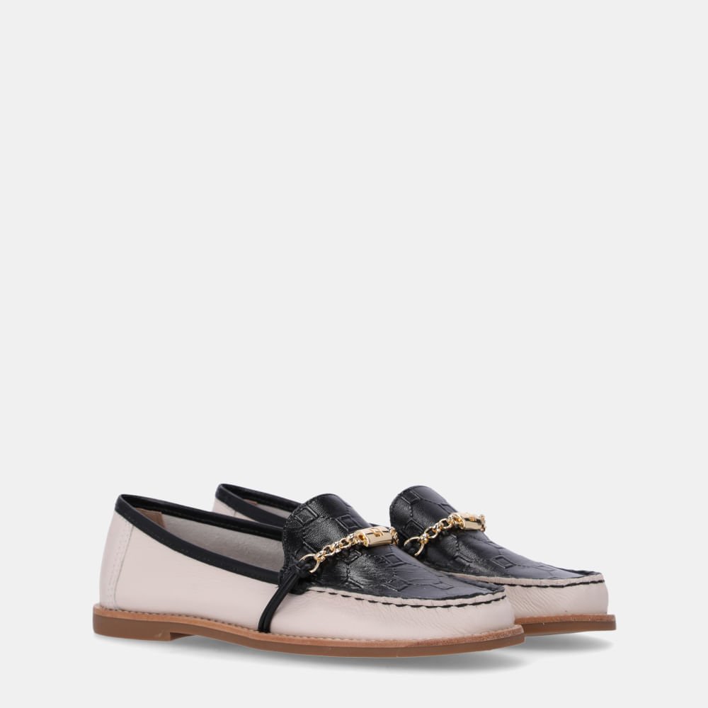 Mocassim New Rdige Panna Com Lux Preto - 60850001 Preto 3