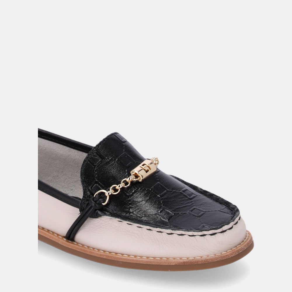 Mocassim New Rdige Panna Com Lux Preto - 60850001 Preto 5