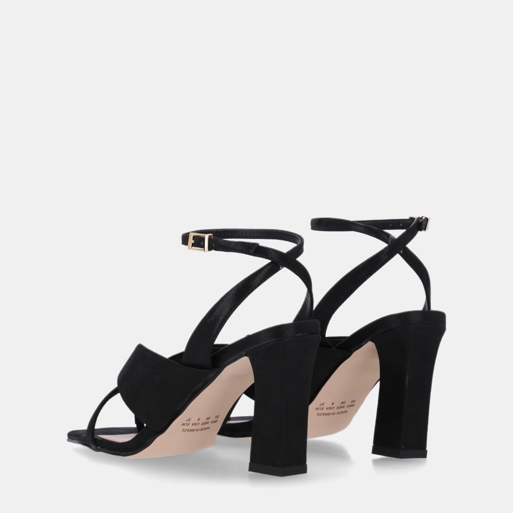 Sandália De Salto Puntini Preto - 80790011 Preto 3