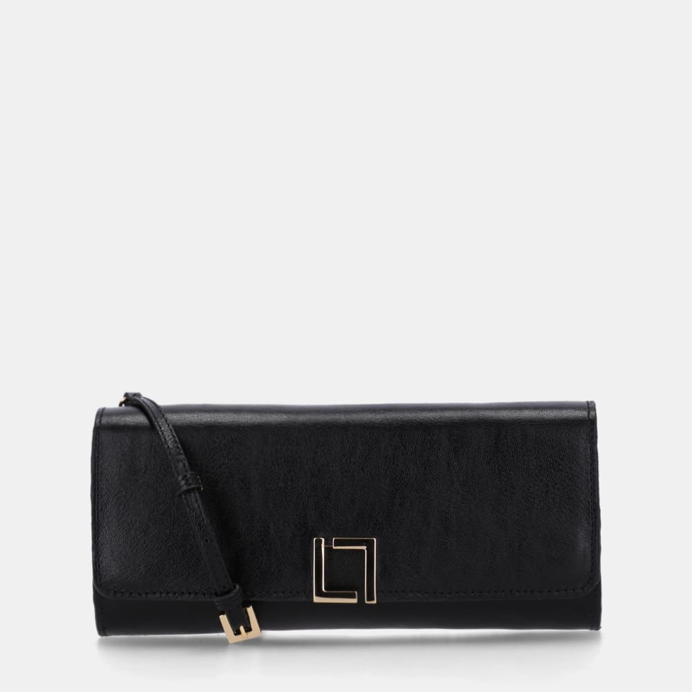 Bolsa Clutch Média Atacama Preto - 2000808
