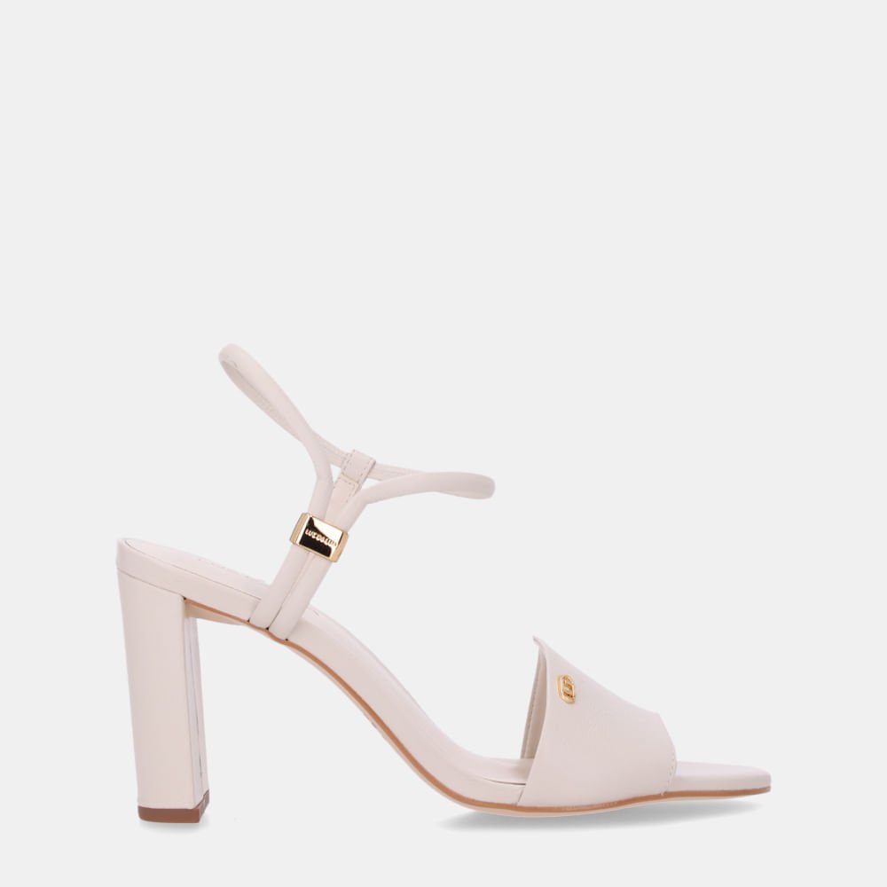 Sandália Salto Saara Panna - 80380034