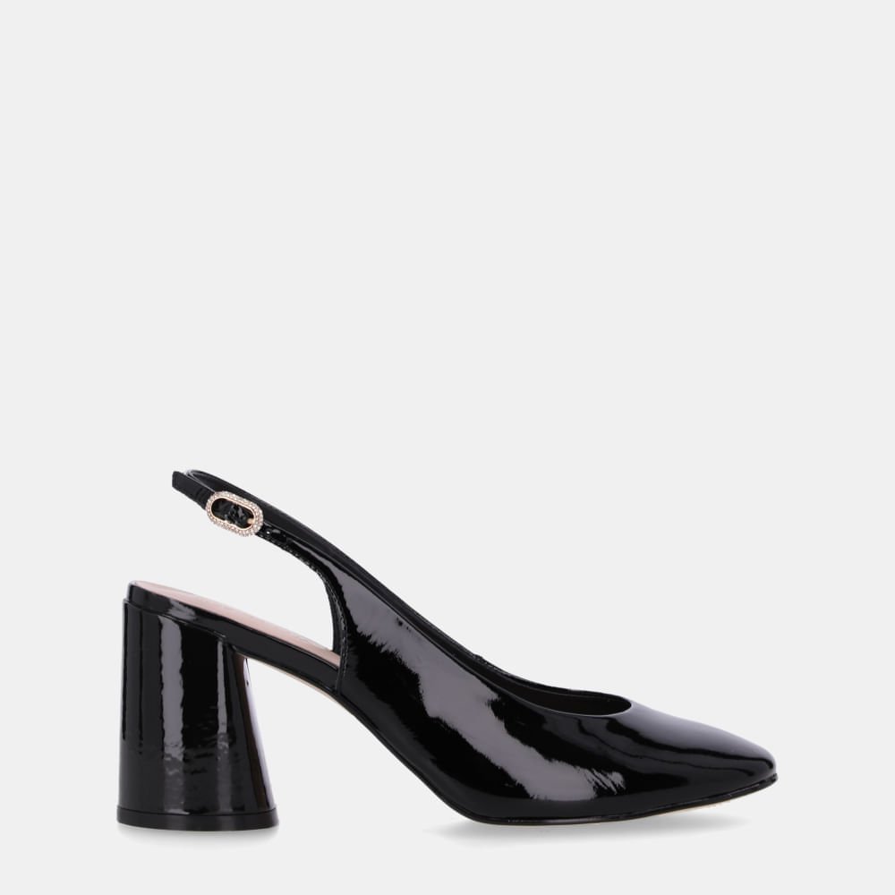 Slingback Verona Preto - 80860002
