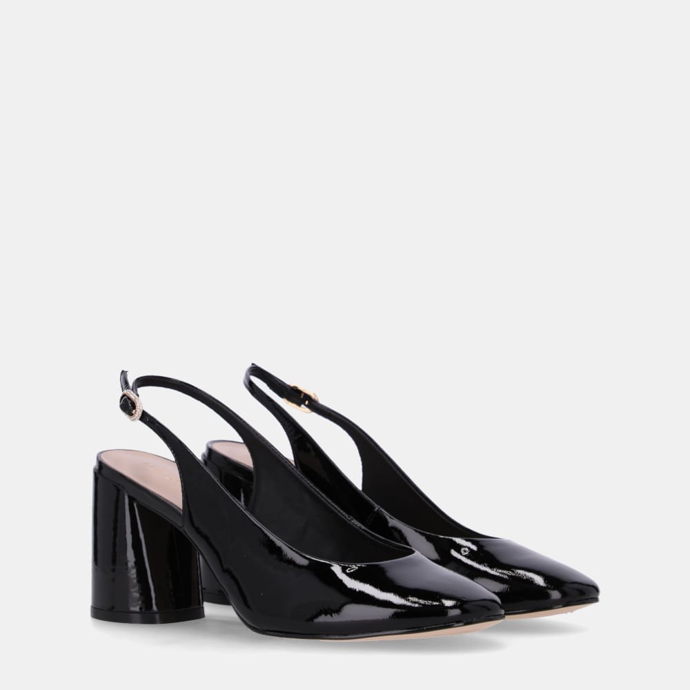Slingback Verona Preto - 80860002 Preto 3
