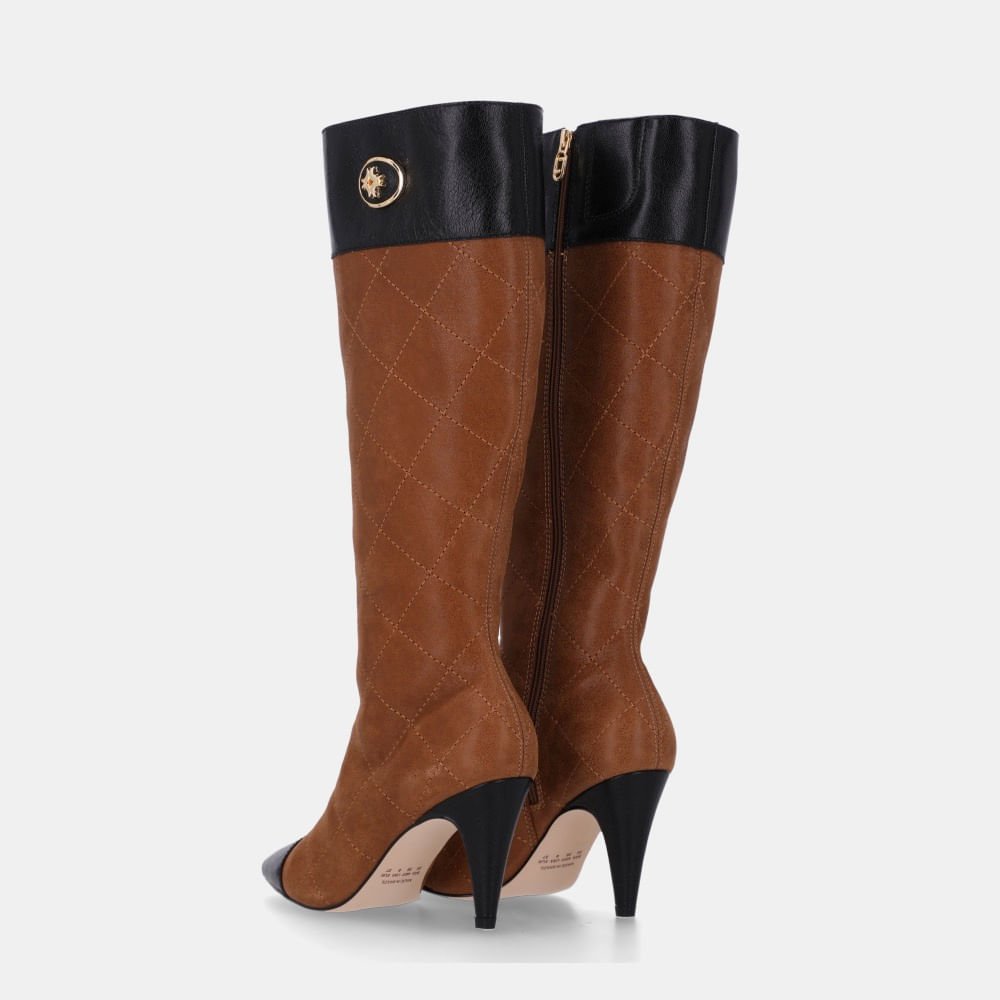 Bota Cano Longo Arenito Canela Com Atacama Preto - 81060002 Canela 4