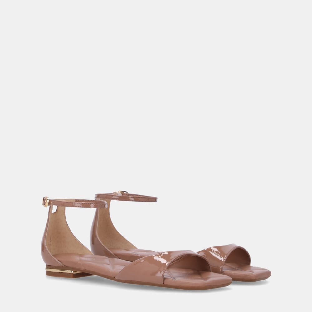 Sandália Rasteira Verona Mousse - 80960001 Mousse 2