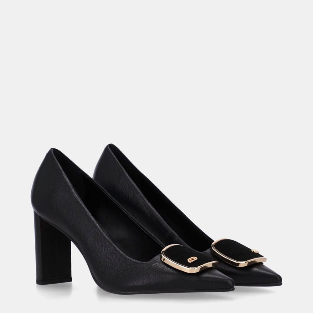 Scarpin Saara Preto - 80230055 Preto 2