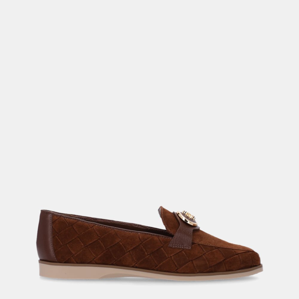 Loafer Camurça Trufa - 81120001
