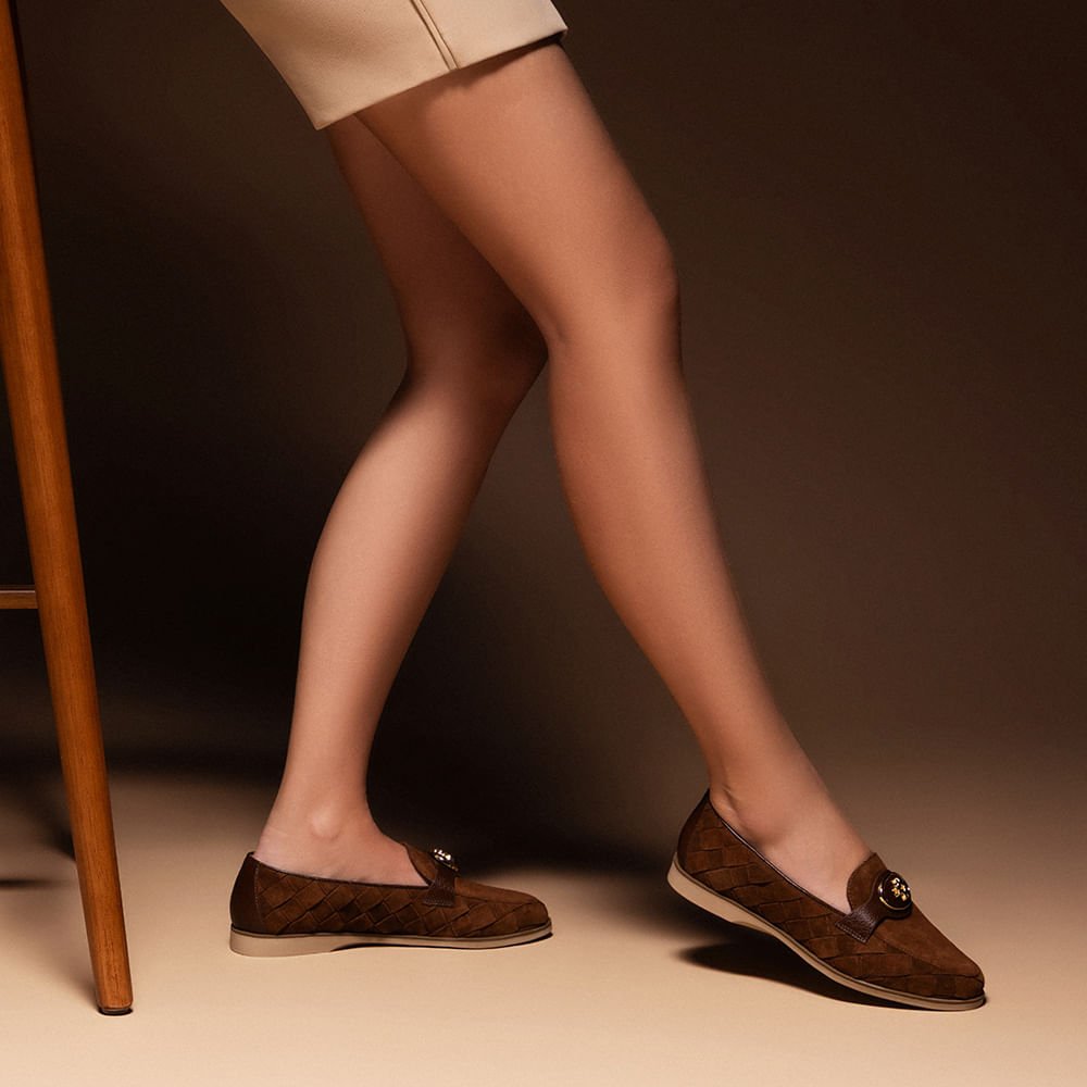 Loafer Camurça Trufa - 81120001 Trufa 2