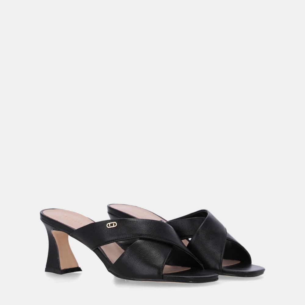 Tamanco Saara Preto - 60740009 Preto 2