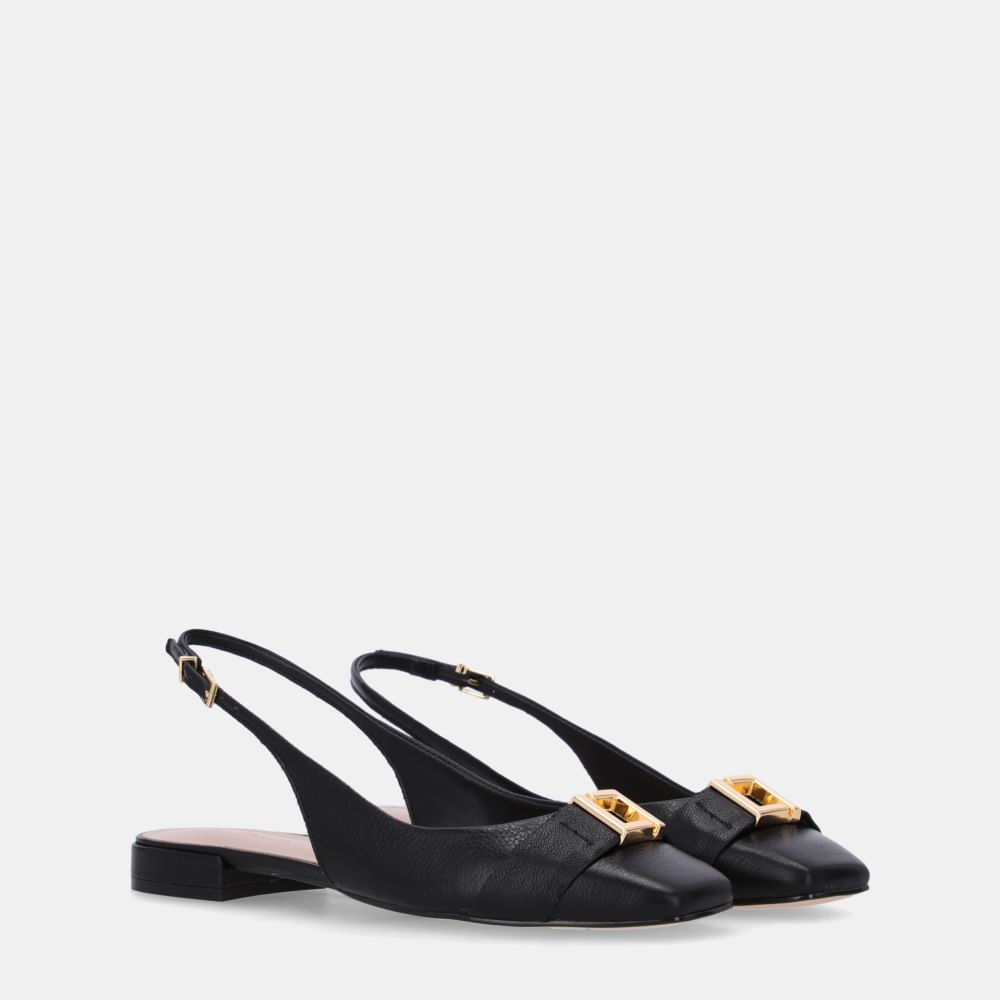 Slingback Saara Preto - 80950004 Preto 2