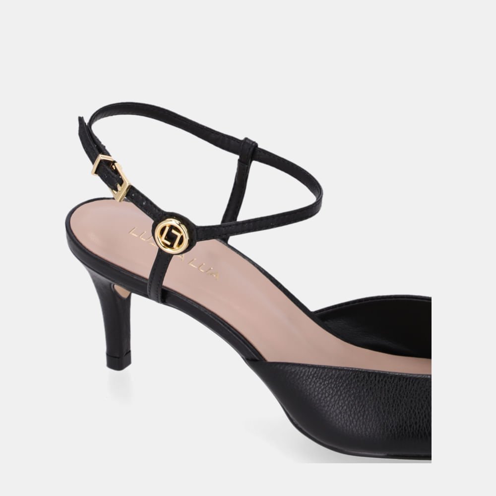 Slingback Saara Preto - 80830006 Preto 4