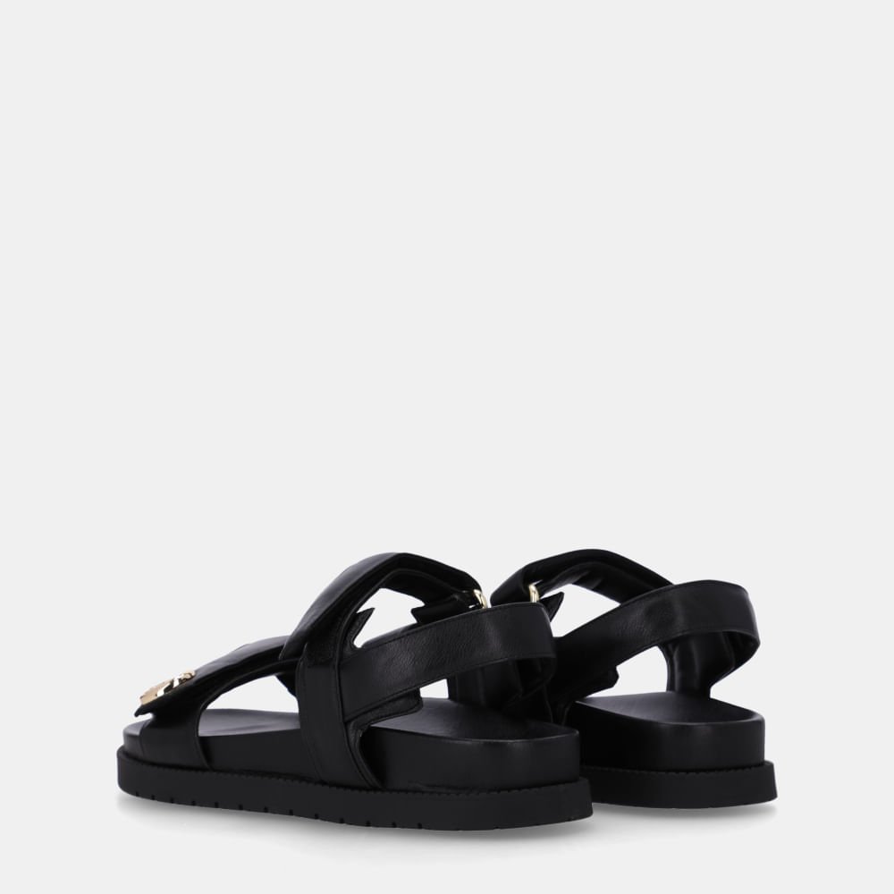 Sandália Flatform Saara Preto - 80650007 Preto 4