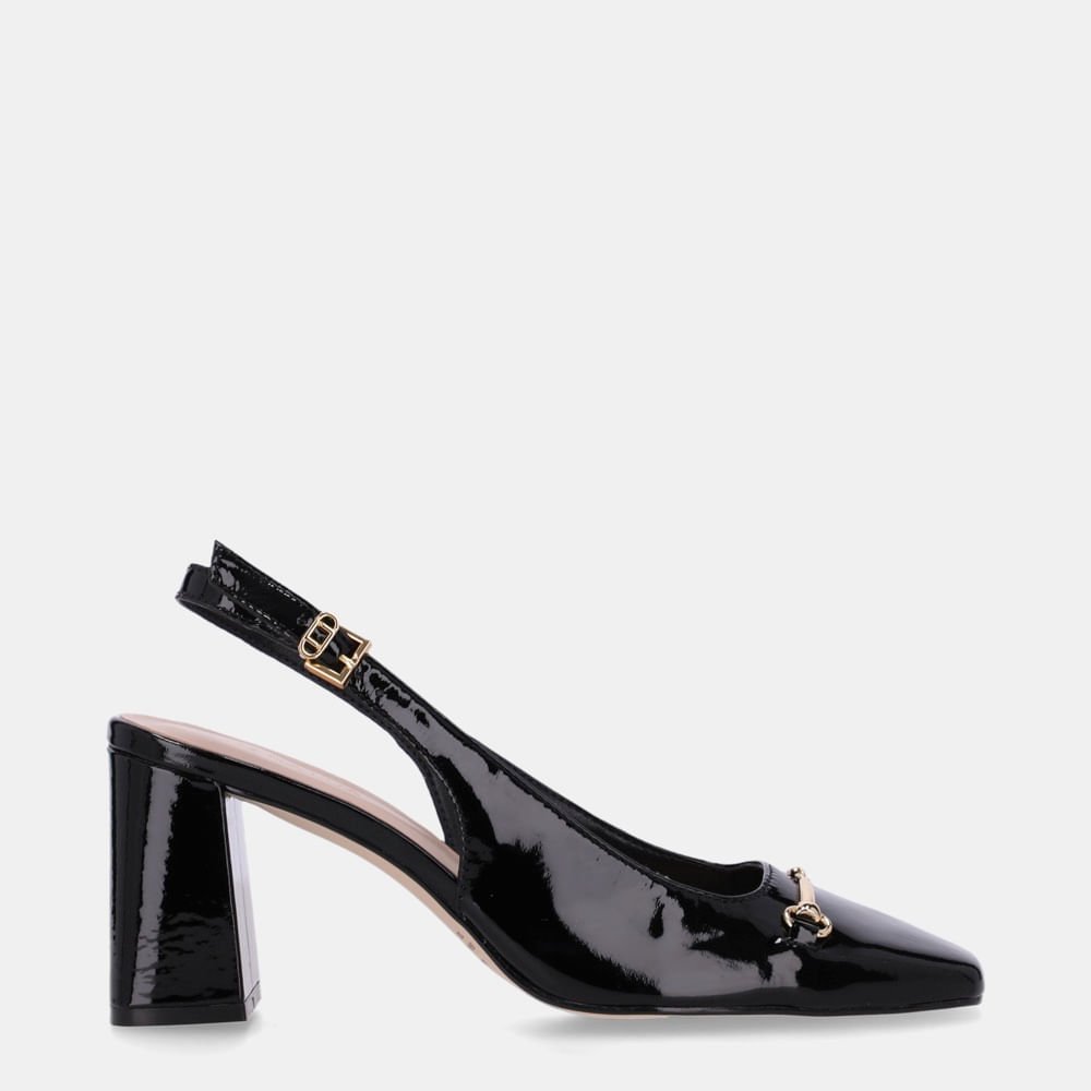 Slingback Verona Preto - 60990001