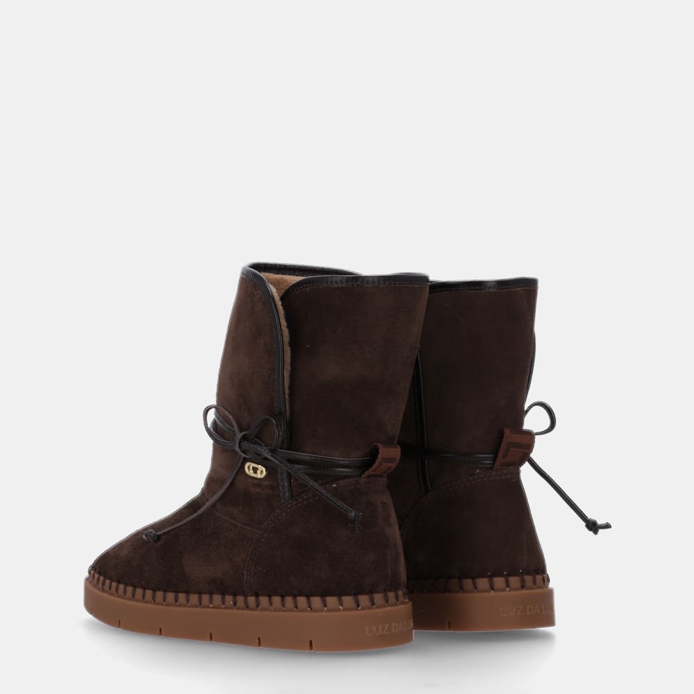 Tênis Boot Camurça Cacau - 60730002 Cacau 3