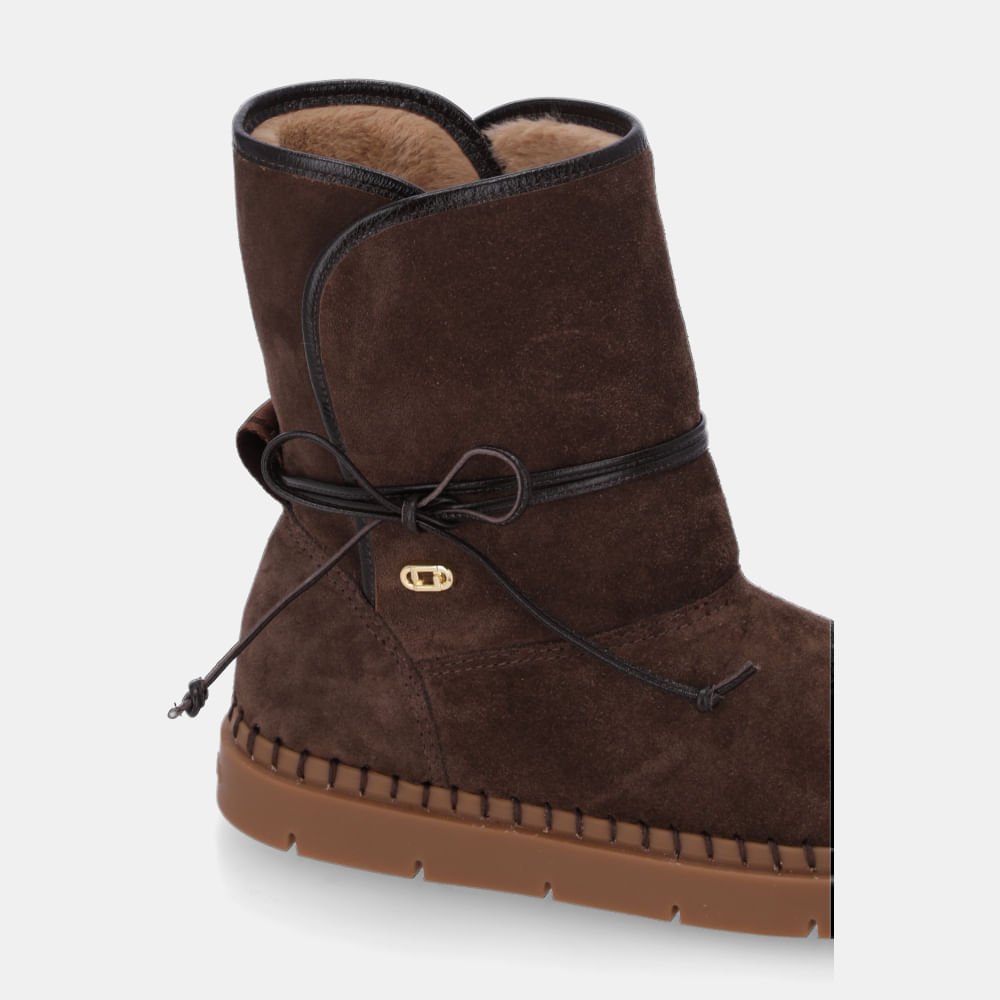 Tênis Boot Camurça Cacau - 60730002 Cacau 4