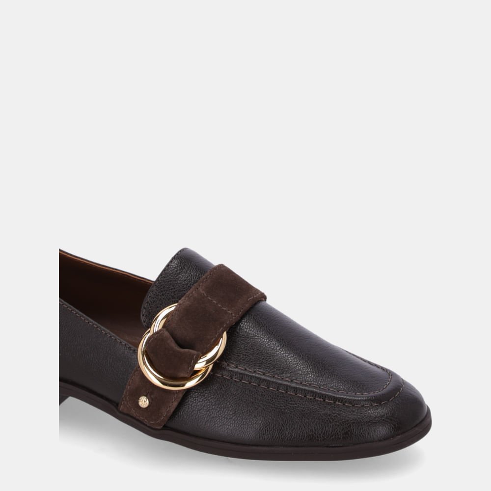 Loafer Atacama Cacau E Camurça Cacau - 60390022 Cacau 4