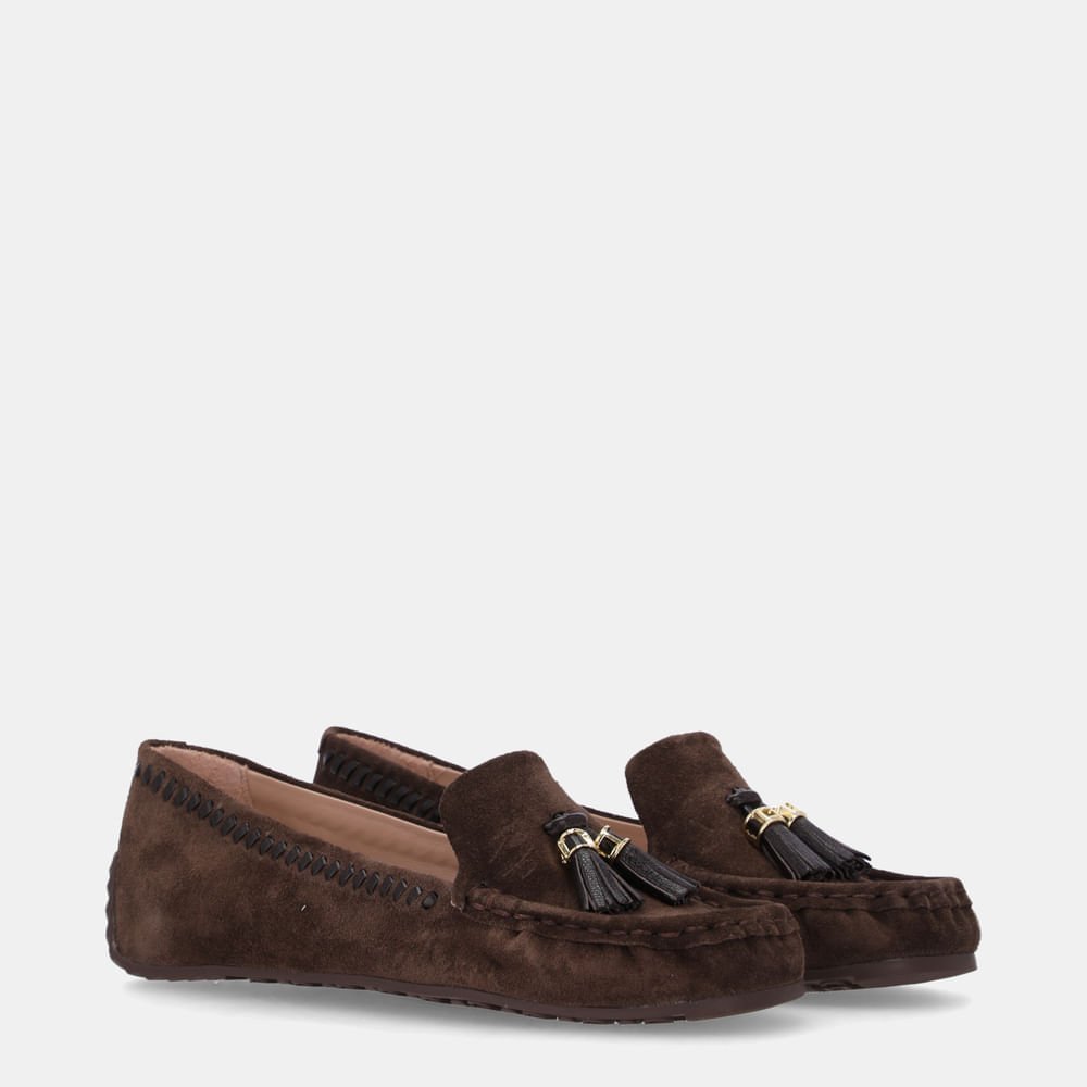 Mocassim Camurça Cacau - 60840005 Cacau 3