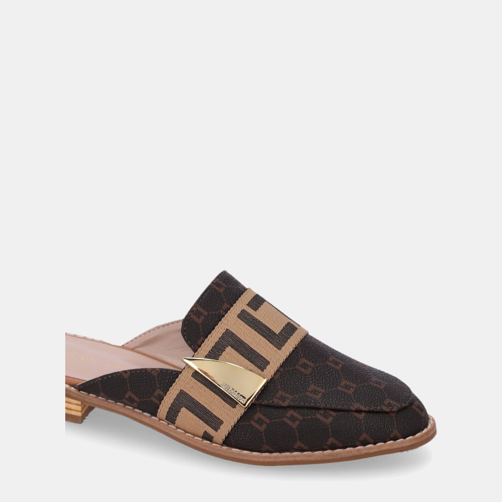 Mule Monograma Mocca - 60180013 Mocca 4