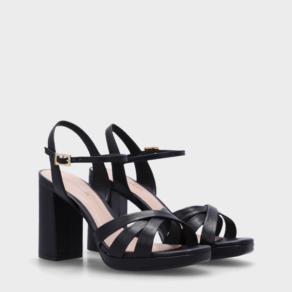 Sandália Salto Saara Preto - 56730002 Preto 2